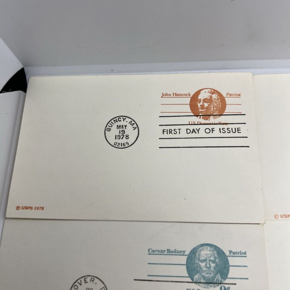 Vintage 4 First Day Of Issue Postcards‎ And 2 Pre Stamped Postcards - Picture 2 of 10